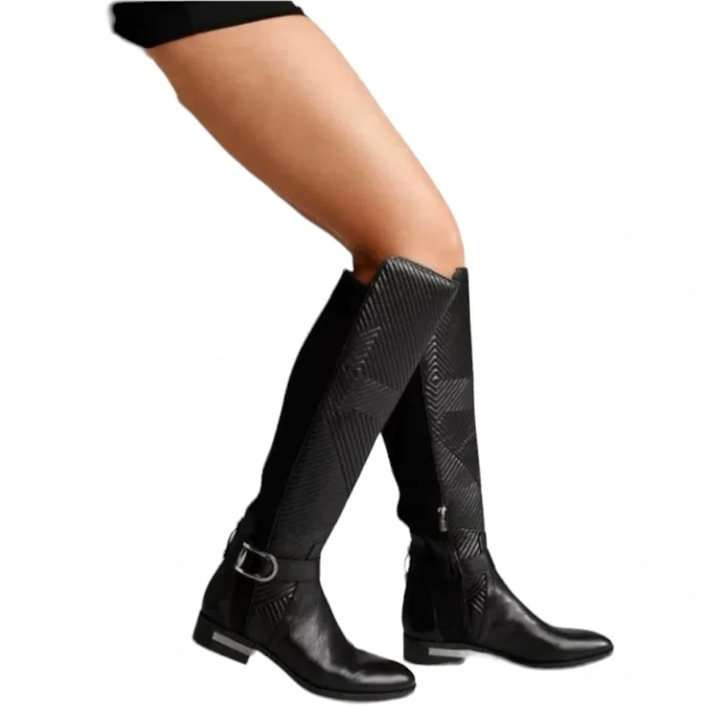 Vince Camuto Pordalia Over The Knee Quilted‎ Boots Size 7